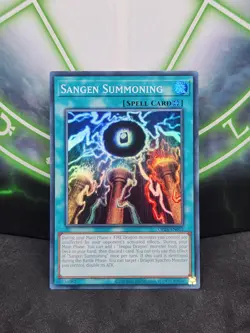 Yugioh Sangen Summoning OP26-EN012 Super Rare NM - Image 1