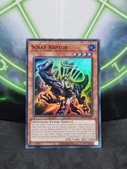 Yugioh Scrap Raptor OP17-EN011 Super Rare NM - Image 1
