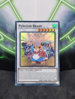 Yugioh Penguin Brave OP17-EN010 Super Rare NM - Image 1