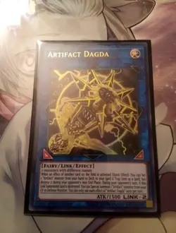 Artifact Dagda DUOV-EN019 Duel Overload 1st Edition Yugioh - Image 1