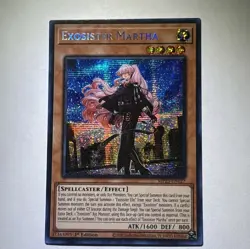 Yugioh Exosister Martha MP23-EN127 Prismatic Secret 2023 Tins NM 1ST ED - Image 1