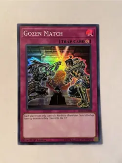 Yugioh Gozen Match HISU-EN060 Super Rare 1st Ed NM - Image 1