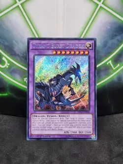 Yugioh Tyrant Burst Dragon DRL2-EN004 Secret Rare 1st Edition NM - Image 1