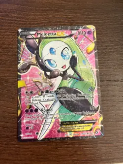 Meloetta EX RC25/RC25 - Pokemon Legendary Treasures Radiant Collection Card Mint - Image 1