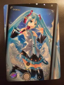 Kayou Hatsune Miku CCG Card 16th Birthday Edition CY-SR-012 Goddess Story Waifu - Image 1