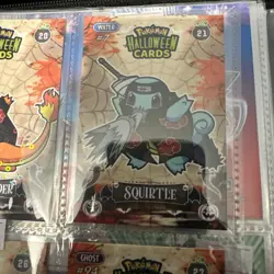 Pokemon Collectoons Naruto halloween theme card lot Pikachu, Bulba, Gengar, Snor - Image 2