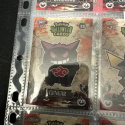 Pokemon Collectoons Naruto halloween theme card lot Pikachu, Bulba, Gengar, Snor - Image 5