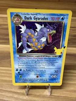 Dark Gyarados - 8/82 - Pokemon Celebrations Classic Collection Holo Rare Card NM - Image 1