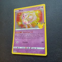 Pokemon Card Celebrations Set Mew 011/025 Holo Rare 25th Anniversary - Image 2
