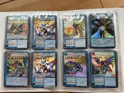 Digimon Card Old Set Of 45 Cards With File Initial Bandai Japan - Image 4