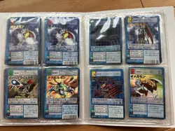 Digimon Card Old Set Of 45 Cards With File Initial Bandai Japan - Image 5