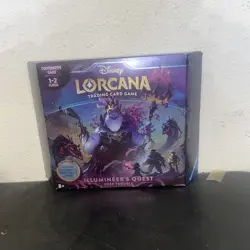 Disney Lorcana Trading Card Game: Illumineer's Quest - Deep Trouble Box Sealed - Image 1