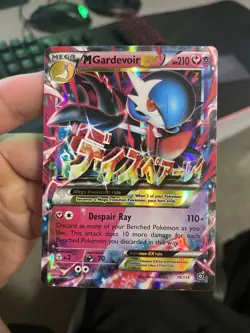 Pokemon TCG M Gardevoir EX Full Art Holo Card 112/114 XY-Steam Siege Ultra Rare - Image 1