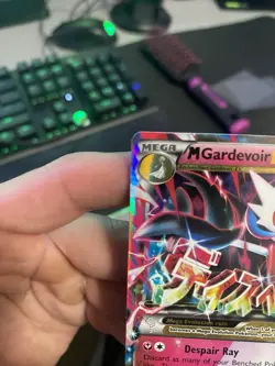 Pokemon TCG M Gardevoir EX Full Art Holo Card 112/114 XY-Steam Siege Ultra Rare - Image 2