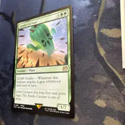 Jumbo Cactuar R 0191 Regular Final Fantasy Magic the Gathering MTG Card Eng NM - Image 2