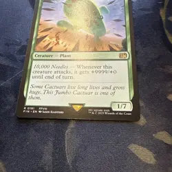 Jumbo Cactuar R 0191 Regular Final Fantasy Magic the Gathering MTG Card Eng NM - Image 4