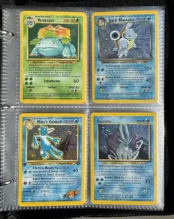 Vintage Pokemon Card Binder Collection Lot Base Set Neo Lugia Charizard’s WOTC - Image 3