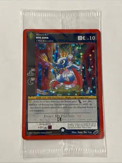 2022 Metazoo TCG NYC King Times Square Promo Card Sealed - Exclusive Rat King - Image 1