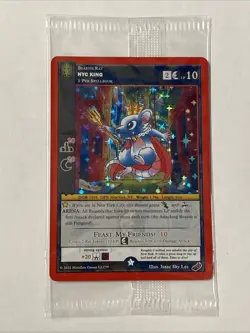 2022 Metazoo TCG NYC King Times Square Promo Card Sealed - Exclusive Rat King - Image 2