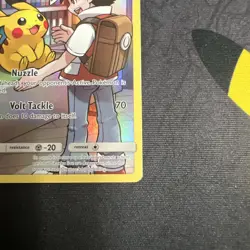 Pokemon Pikachu TCG Sun & Moon Cosmic Eclipse Card 241/236 Secret Rare Holo - Image 4