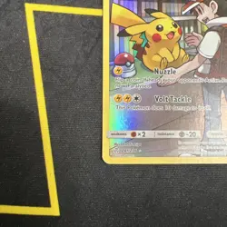 Pokemon Pikachu TCG Sun & Moon Cosmic Eclipse Card 241/236 Secret Rare Holo - Image 5