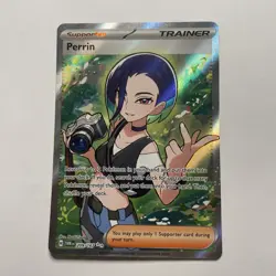 Pokemon TCG Perrin 209/167 Sv06: Twilight Masquerade Holo Ultra Rare Card - Image 1