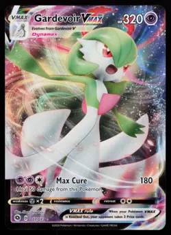 Gardevoir VMAX 017/073 Ultra Rare Champion's Path Pokemon Card - Image 1