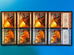 MTG 4x Turn / Burn Dragon's Maze Modern Magic the Gathering Card x4 NM - Image 1