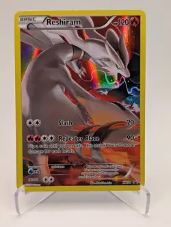 Reshiram XY74 Holo Full Art Black Star Promo Card - Image 1