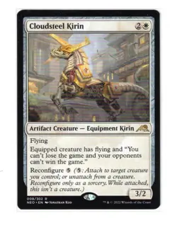 MTG - NM FOIL - Cloudsteel Kirin - Kamigawa: Neon Dynasty 8 - Image 1