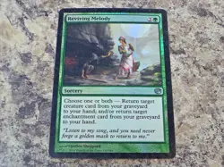 1x Foil - Reviving Melody - Magic the Gathering MTG Journey into Nyx - Image 1