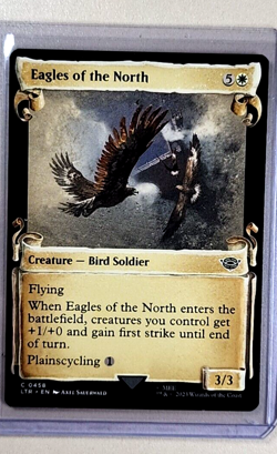 2023 Magic the Gathering LOTR Lord of the Rings #458 Eagles of the North Scroll - Image 1