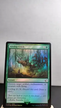 Airship Crash Foil Common [NM] - MTG FIN - Image 1
