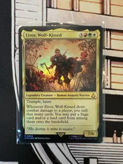 *** Eivor, Wolf-Kissed *** FOIL Assassin’s Creed ACR NM/LP MTG English - Image 1