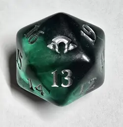 Magic Modern Horizons 3 D20 Spindown Collector Dice Oversized XL Die MTG MH3 - Image 1