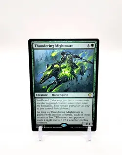 Thundering Mightmare Rare Magic The Gathering TCG Innistard Crimson Vow 37 - Image 1