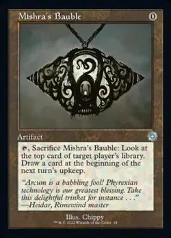 Mishra's Bauble - Foil Retro Frame BRR NM MTG - Image 1