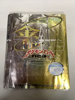 Pokemon Neo Genesis Premium File 1 Promo Folder 9 Card Set Japanese - Image 1
