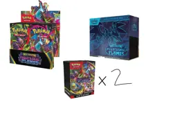 Phantasmal Flames: Pokemon Center ETB + Booster Box + Booster Bundle x2 PREORDER - Image 1