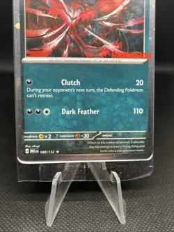 Sealed Yveltal 088/132 Holo Mega Evolution Pokemon Tcg GAMESTOP STAMPED PROMO! - Image 3