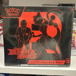 Pokemon Destined Rivals ETB Elite Trainer Box - NEW SEALED - Image 1