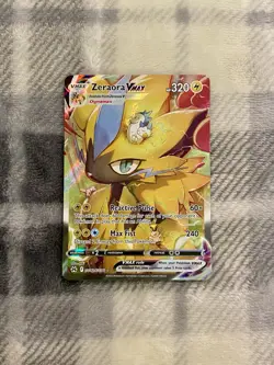 Pokemon Zeraora VMAX Crown Zenith GG42/GG70 Illustration Rare MINT - Image 1