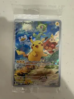Pikachu #27 SEALED Pokemon TCG Black Star Promo Near Mint Paldea Evolved ETB 027 - Image 1
