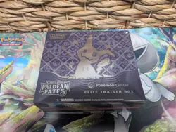 Pokemon TCG Paldean Fates Pokemon Center Elite Trainer Box ETB Sealed - Image 1