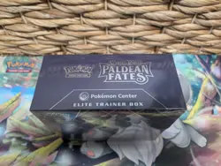 Pokemon TCG Paldean Fates Pokemon Center Elite Trainer Box ETB Sealed - Image 2