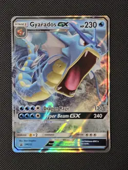 Pokemon Gyarados GX SM212 Hidden Fates Holo Black Star Promo NM 2019 - Image 1