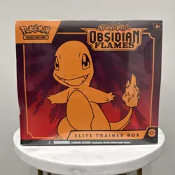 Obsidian Flames ETB Elite Trainer Box Scarlet & Violet Pokemon TCG *SEALED/NEW* - Image 1