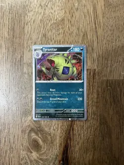 Tyranitar 135/193 Cosmos Holo Rare PACKED FRESH Pokemon TCG - Image 1
