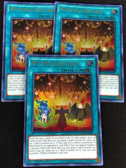 YUGIOH MYTHICAL BESTIARY EXFO-EN058 1ST ULTRA X3(NM) - Image 1