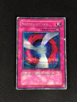 YUGIOH NEGATE ATTACK TSC-003 SECRET HP/CREASES - Image 1